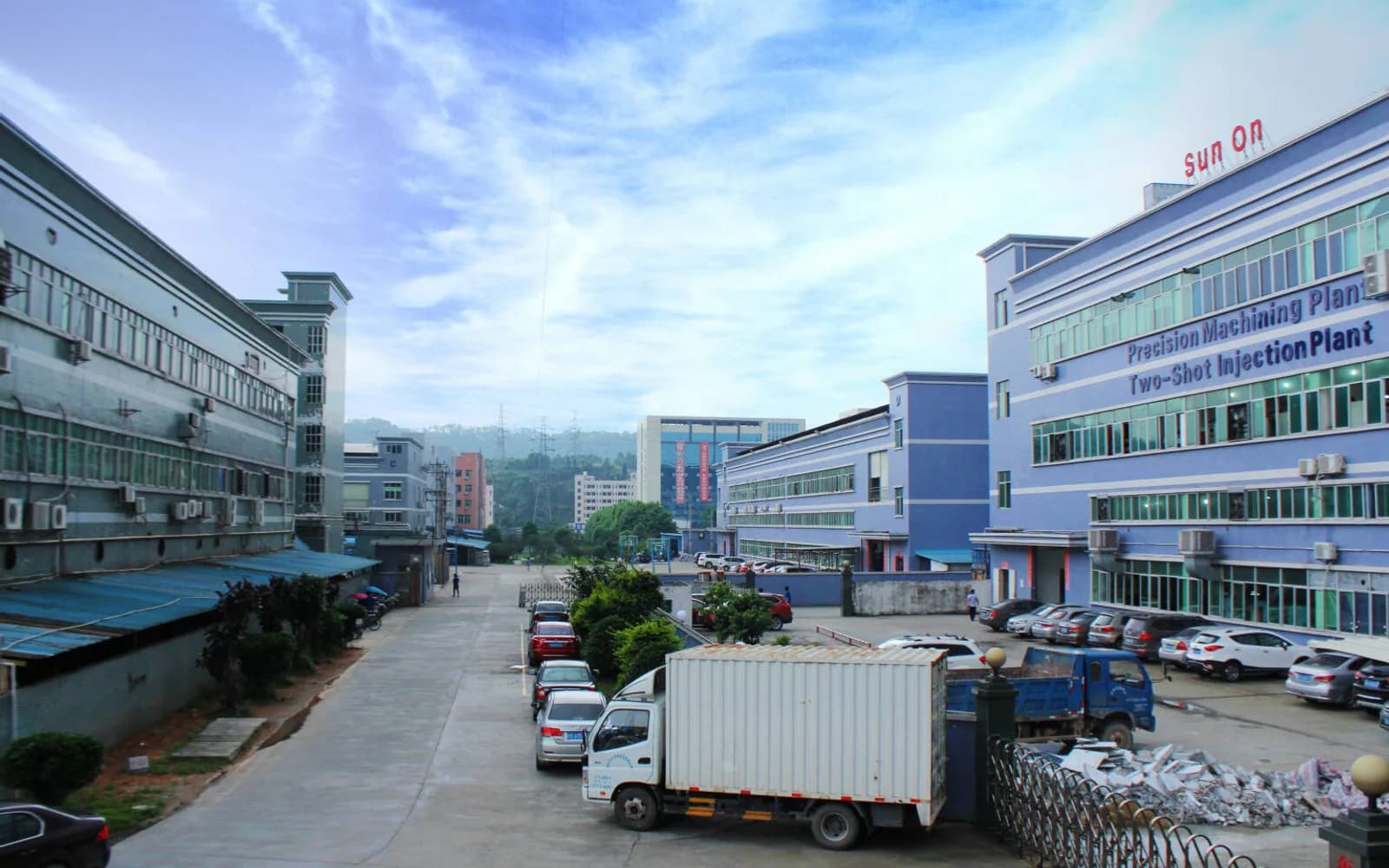 Illustrative view of a modern die casting production environment