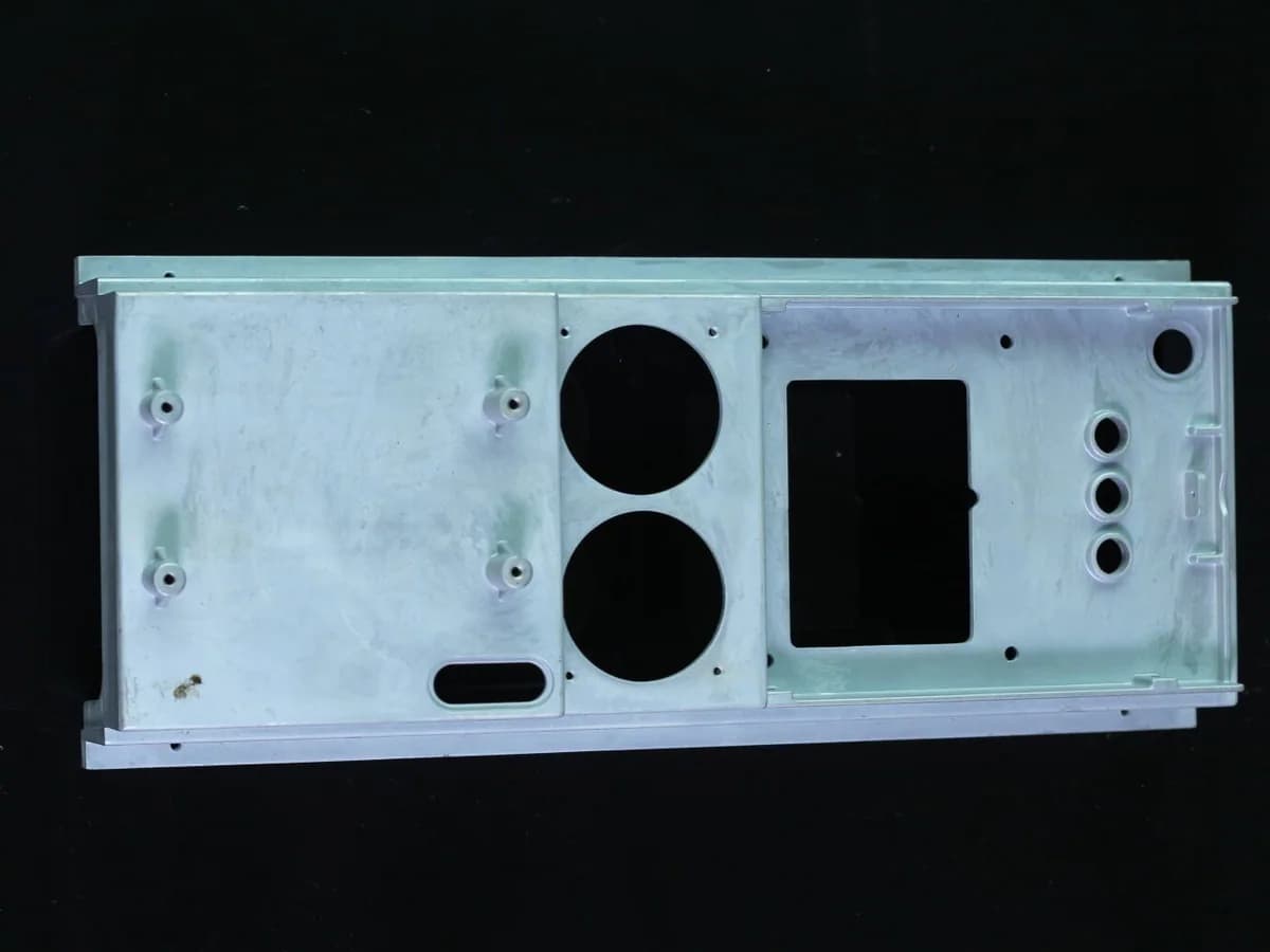 Detailed zinc die cast components with smooth finished surfaces