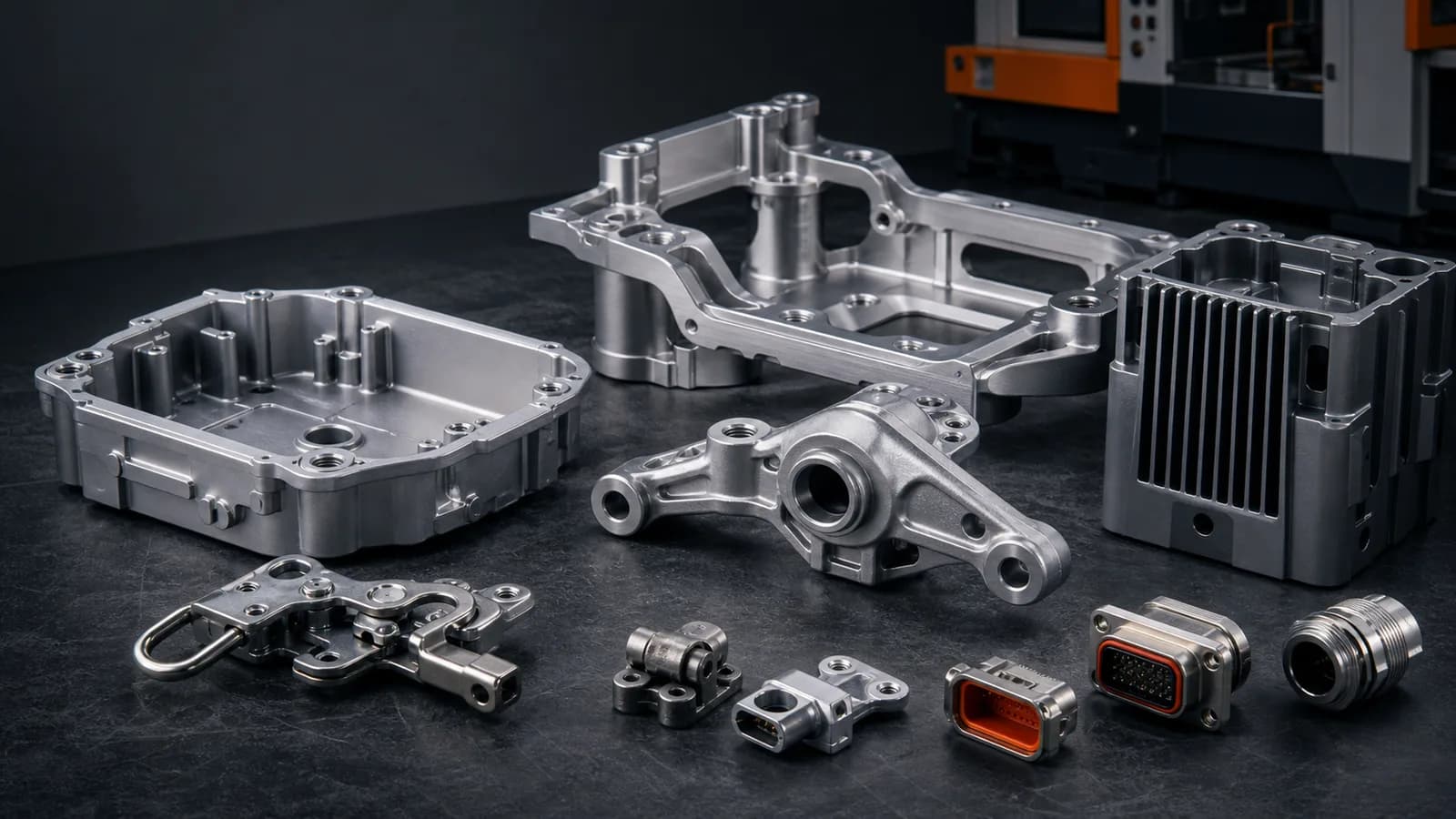 Die cast components documented for manufacturing case studies